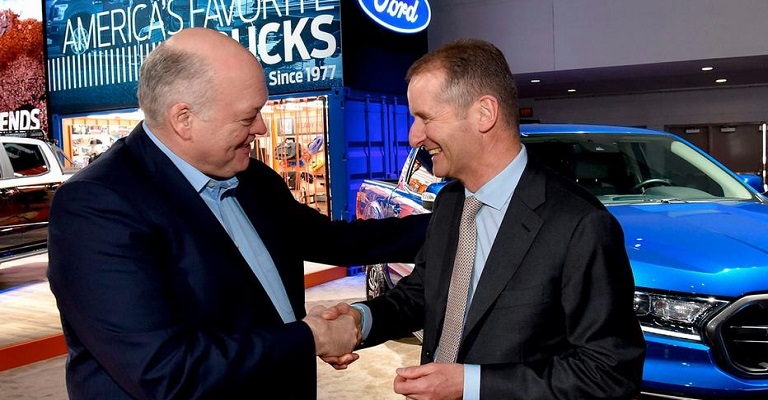 Ford e Volks anunciam aliança para produção de veículos