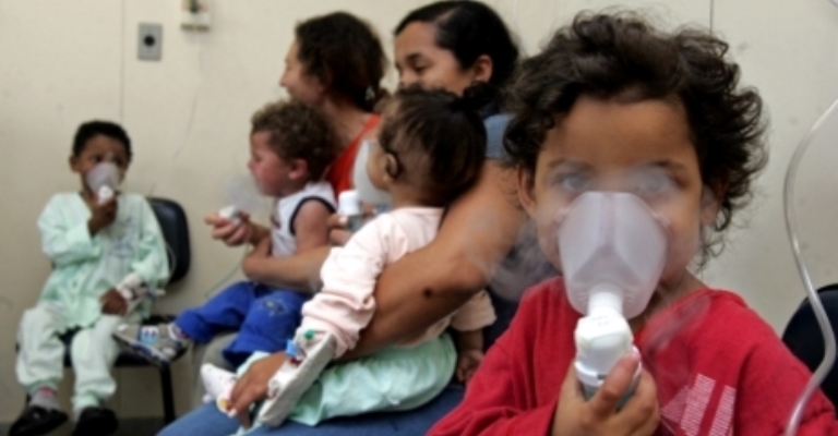 93% das crianças respiram poluição acima do recomendável