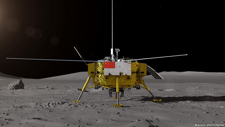 China consegue feito histórico ao pousar sonda na lua