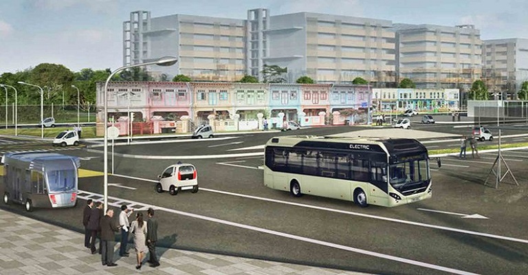 Volvo começa teste de ônibus urbano autônomo