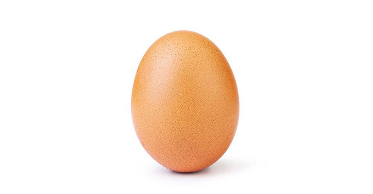 Foto de um ovo é a mais curtida da história do Instagram