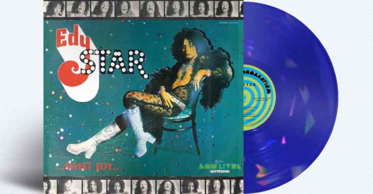 Disco de Edy Star ganha reedição expandida em vinil holográfico