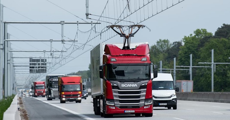 Alemanha inaugura sua primeira autoestrada elétrica