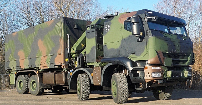 Iveco vende mais 1.048 Trakker 8×8 para Forças Armadas da Alemanha