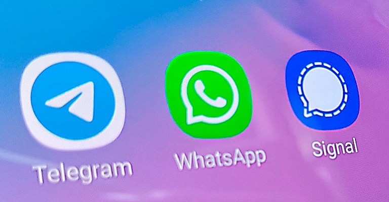 Signal lidera o topo de downloads após mudança de termos do WhatsApp